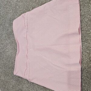 S.C. & CO Ladies' Skort Pull-On, Tummy Control Waistband Red (Coral/White Print)